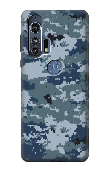 S2346 Navy Camo Camouflage Graphic Case For Motorola Edge+