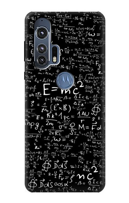 S2574 Mathematics Physics Blackboard Equation Case For Motorola Edge+