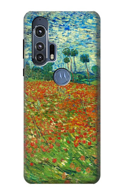 S2681 Field Of Poppies Vincent Van Gogh Case For Motorola Edge+