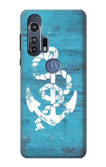 S3053 Marine Anchor Blue Case For Motorola Edge+