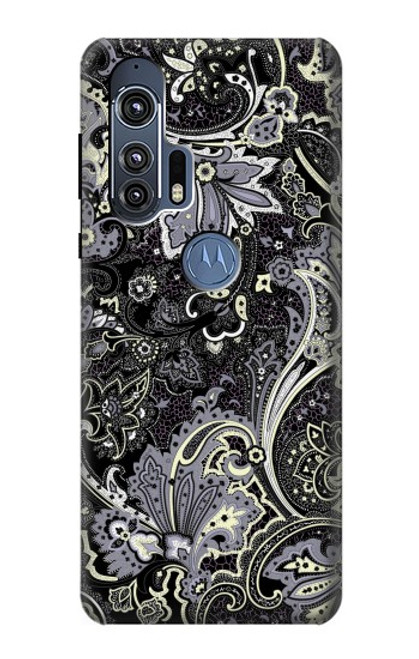 S3251 Batik Flower Pattern Case For Motorola Edge+