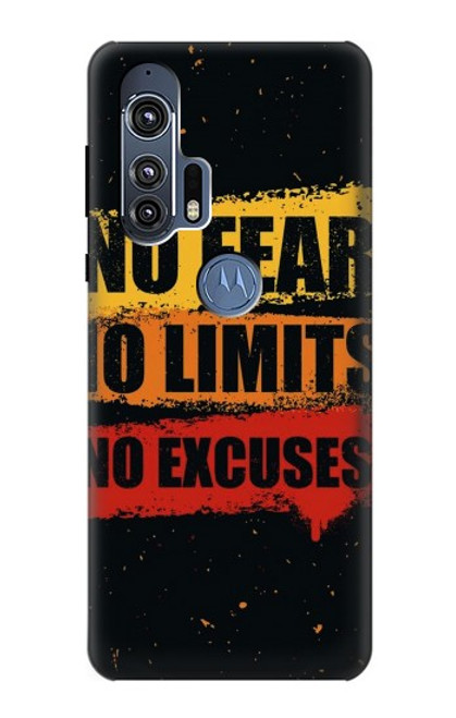 S3492 No Fear Limits Excuses Case For Motorola Edge+