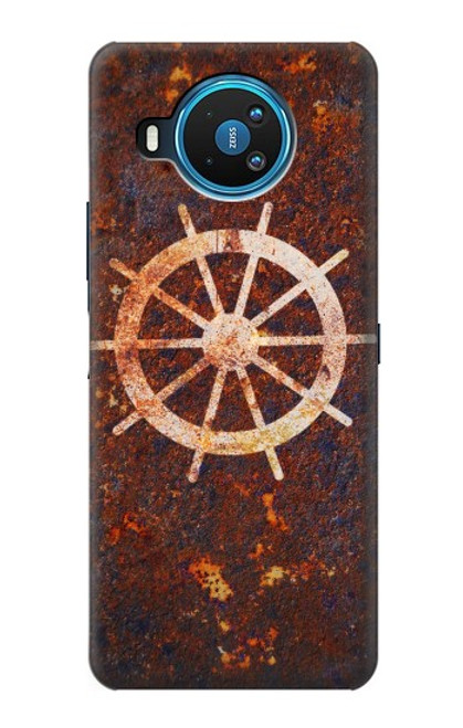 S2766 Ship Wheel Rusty Texture Case For Nokia 8.3 5G