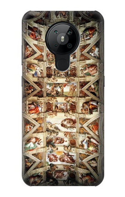 S0177 Michelangelo Chapel ceiling Case For Nokia 5.3