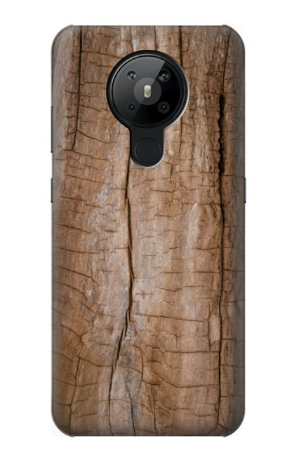 S0599 Wood Graphic Printed Case For Nokia 5.3