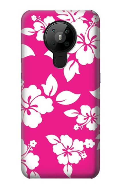 S2246 Hawaiian Hibiscus Pink Pattern Case For Nokia 5.3