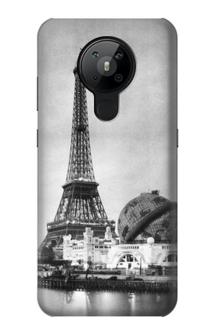 S2350 Old Paris Eiffel Tower Case For Nokia 5.3