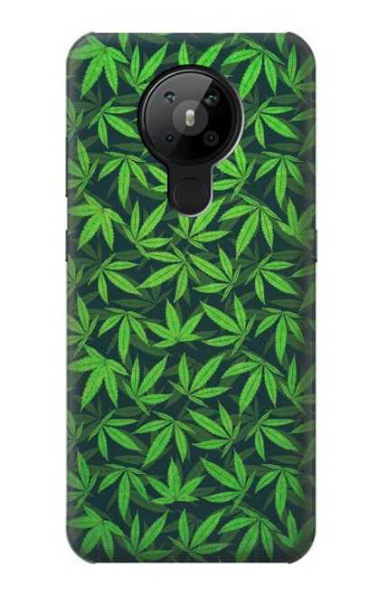 S2666 Marijuana Pattern Case For Nokia 5.3