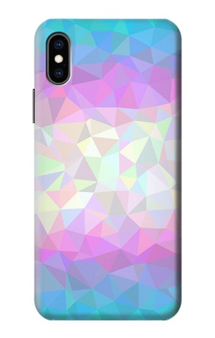 S3747 Trans Flag Polygon Case For iPhone X, iPhone XS