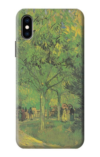 S3748 Van Gogh A Lane in a Public Garden Case For iPhone X, iPhone XS