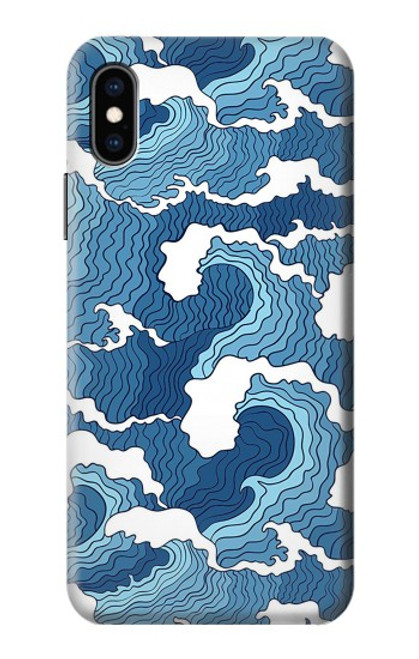 S3751 Wave Pattern Case For iPhone X, iPhone XS