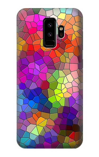 S3677 Colorful Brick Mosaics Case For Samsung Galaxy S9