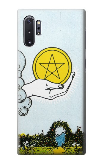 S3722 Tarot Card Ace of Pentacles Coins Case For Samsung Galaxy Note 10 Plus