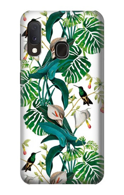 S3697 Leaf Life Birds Case For Samsung Galaxy A20e