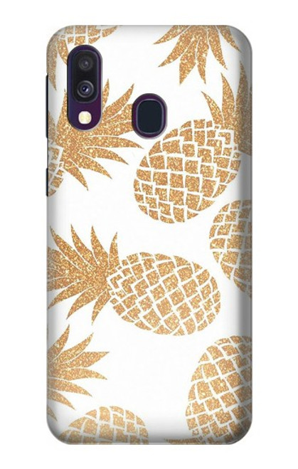 S3718 Seamless Pineapple Case For Samsung Galaxy A40