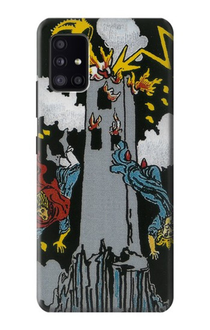 S3745 Tarot Card The Tower Case For Samsung Galaxy A41