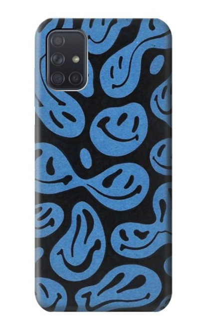 S3679 Cute Ghost Pattern Case For Samsung Galaxy A71