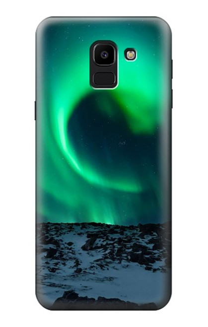 S3667 Aurora Northern Light Case For Samsung Galaxy J6 (2018)