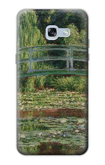 S3674 Claude Monet Footbridge and Water Lily Pool Case For Samsung Galaxy A5 (2017)