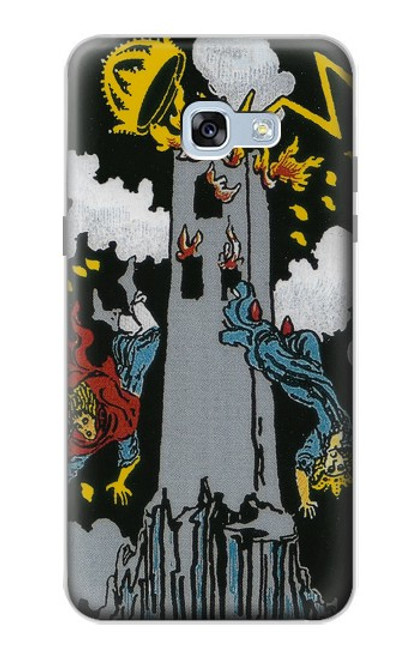 S3745 Tarot Card The Tower Case For Samsung Galaxy A5 (2017)