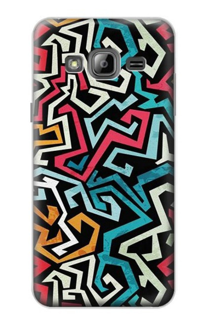 S3712 Pop Art Pattern Case For Samsung Galaxy J3 (2016)