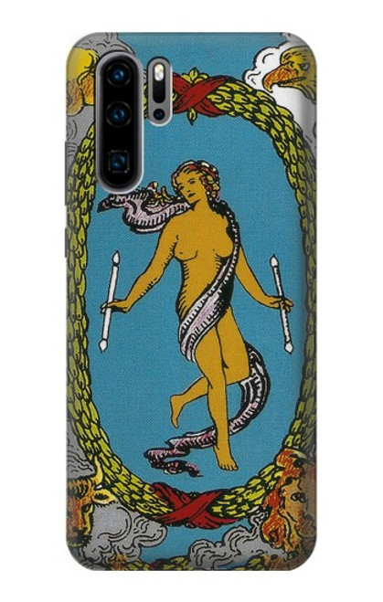 S3746 Tarot Card The World Case For Huawei P30 Pro