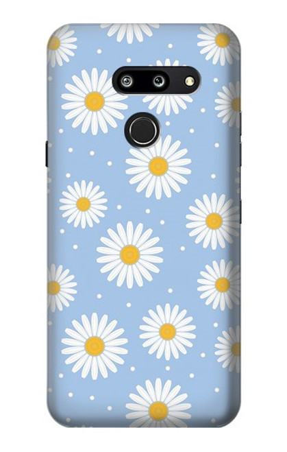 S3681 Daisy Flowers Pattern Case For LG G8 ThinQ