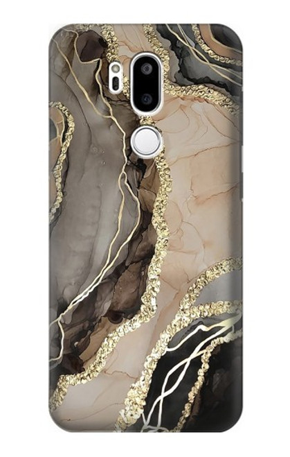 S3700 Marble Gold Graphic Printed Case For LG G7 ThinQ