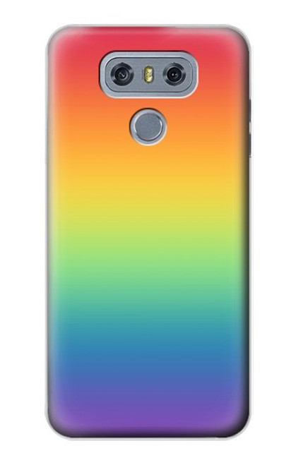 S3698 LGBT Gradient Pride Flag Case For LG G6