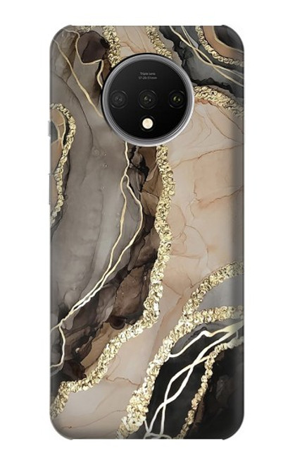 S3700 Marble Gold Graphic Printed Case For OnePlus 7T