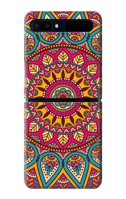 S3694 Hippie Art Pattern Case For Samsung Galaxy Z Flip 5G