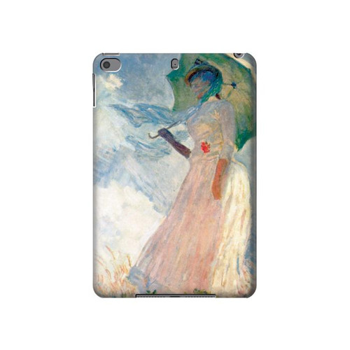 S0998 Claude Monet Woman with a Parasol Hard Case For iPad mini 4, iPad mini 5, iPad mini 5 (2019)
