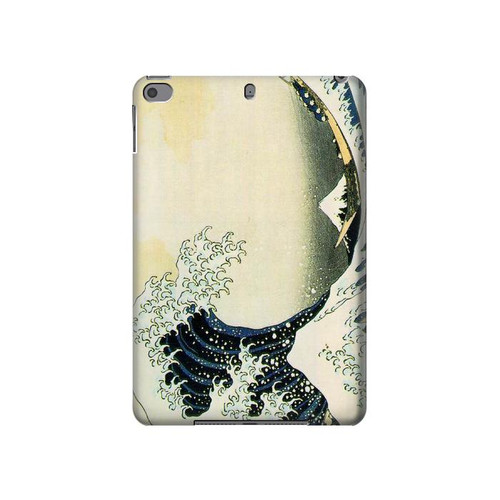 S1040 Hokusai The Great Wave of Kanagawa Hard Case For iPad mini 4, iPad mini 5, iPad mini 5 (2019)