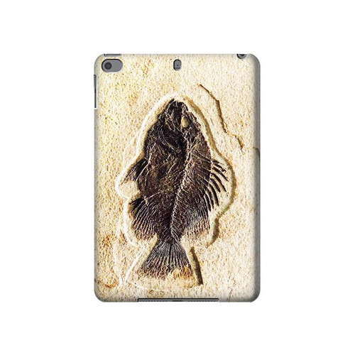 S2562 Fossil Fish Hard Case For iPad mini 4, iPad mini 5, iPad mini 5 (2019)