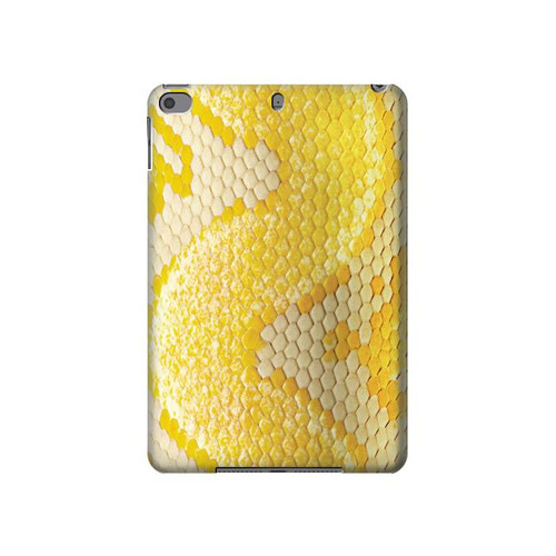 S2713 Yellow Snake Skin Graphic Printed Hard Case For iPad mini 4, iPad mini 5, iPad mini 5 (2019)