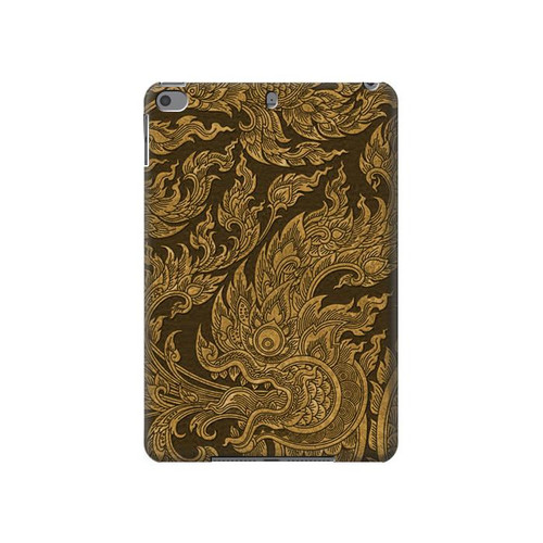 S3382 Thai Art Naga Hard Case For iPad mini 4, iPad mini 5, iPad mini 5 (2019)