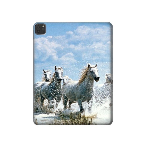 S0250 White Horse 2 Hard Case For iPad Pro 11 (2021,2020,2018, 3rd, 2nd, 1st)