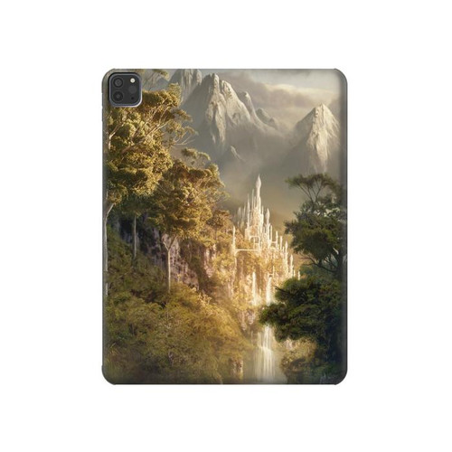 S0408 Fantasy Art Hard Case For iPad Pro 11 (2021,2020,2018, 3rd, 2nd, 1st)