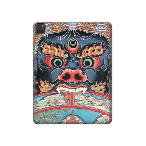 S0572 Tibet Art Hard Case For iPad Pro 11 (2021,2020,2018, 3rd, 2nd, 1st)