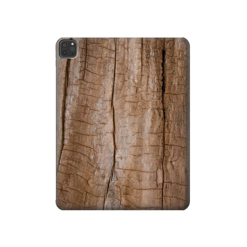 S0599 Wood Graphic Printed Hard Case For iPad Pro 11 (2021,2020,2018, 3rd, 2nd, 1st)