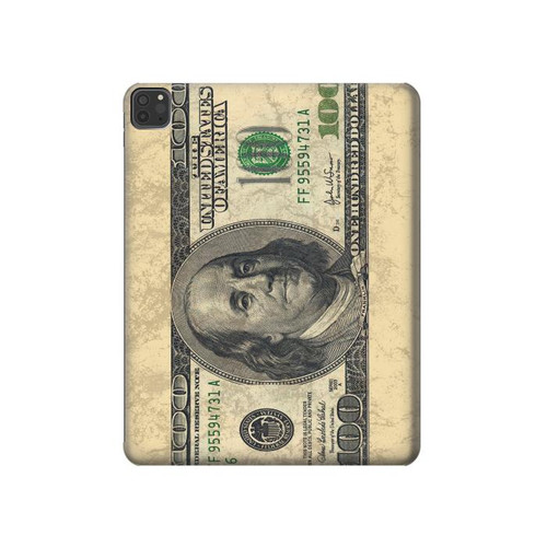 S0702 Money Dollars Hard Case For iPad Pro 11 (2021,2020,2018, 3rd, 2nd, 1st)