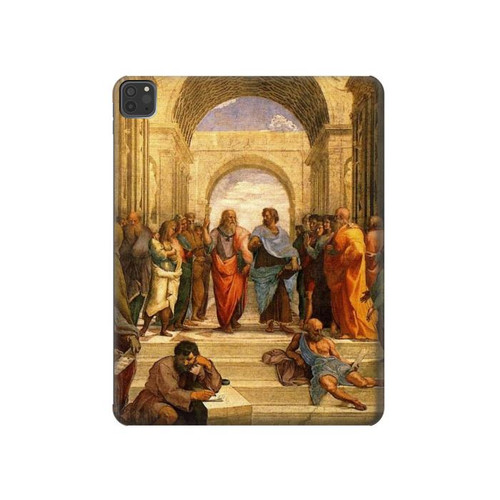 S1086 Raphael's School of Athens Hard Case For iPad Pro 11 (2021,2020,2018, 3rd, 2nd, 1st)
