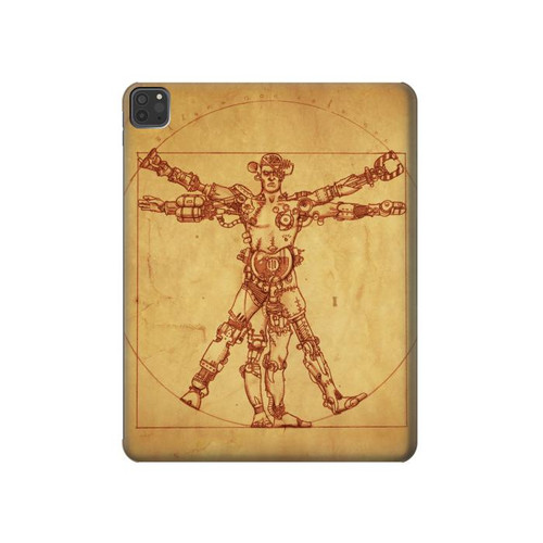 S1682 Steampunk Frankenstein Hard Case For iPad Pro 11 (2021,2020,2018, 3rd, 2nd, 1st)