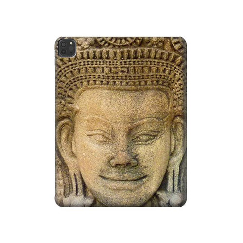 S2416 Apsaras Angkor Wat Cambodian Art Hard Case For iPad Pro 11 (2021,2020,2018, 3rd, 2nd, 1st)