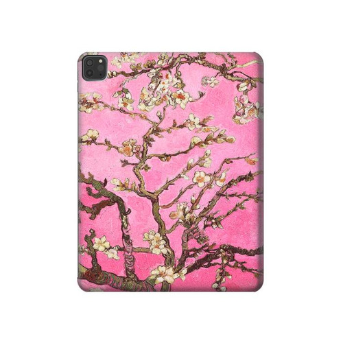 S2449 Pink Blossoming Almond Tree Van Gogh Hard Case For iPad Pro 11 (2021,2020,2018, 3rd, 2nd, 1st)