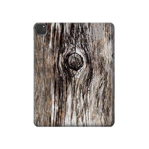 S2844 Old Wood Bark Graphic Hard Case For iPad Pro 11 (2021,2020,2018, 3rd, 2nd, 1st)