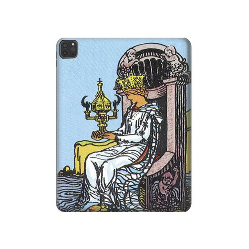 S3067 Tarot Card Queen of Cups Hard Case For iPad Pro 11 (2021,2020,2018, 3rd, 2nd, 1st)