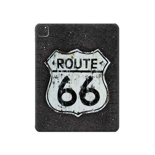 S3207 Route 66 Sign Hard Case For iPad Pro 11 (2021,2020,2018, 3rd, 2nd, 1st)