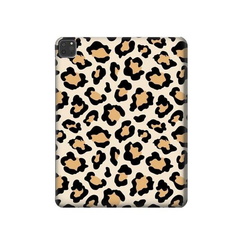 S3374 Fashionable Leopard Seamless Pattern Hard Case For iPad Pro 11 (2021,2020,2018, 3rd, 2nd, 1st)