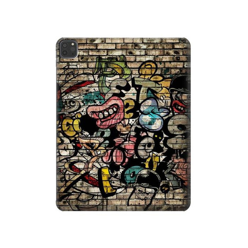 S3394 Graffiti Wall Hard Case For iPad Pro 11 (2021,2020,2018, 3rd, 2nd, 1st)